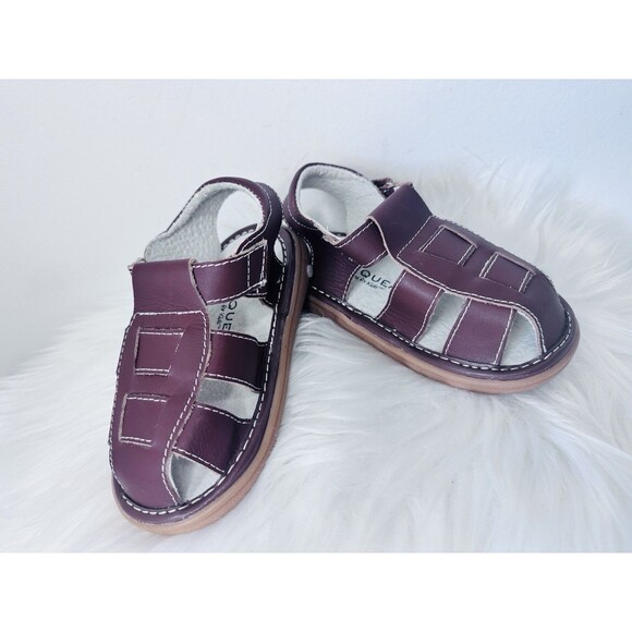 Wee Squeek Size 8 Fun Shoes for Kids Size 8 Boys Girls Unisex Closed Toe Leather - Picture 1 of 5